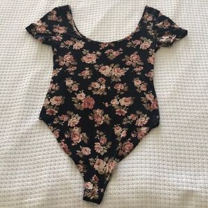 Floral body suit
